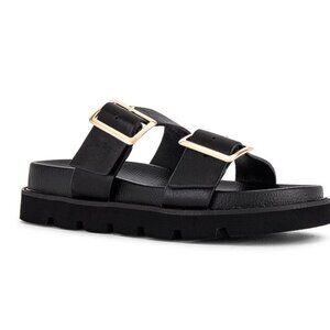 RAYE Black Sandals